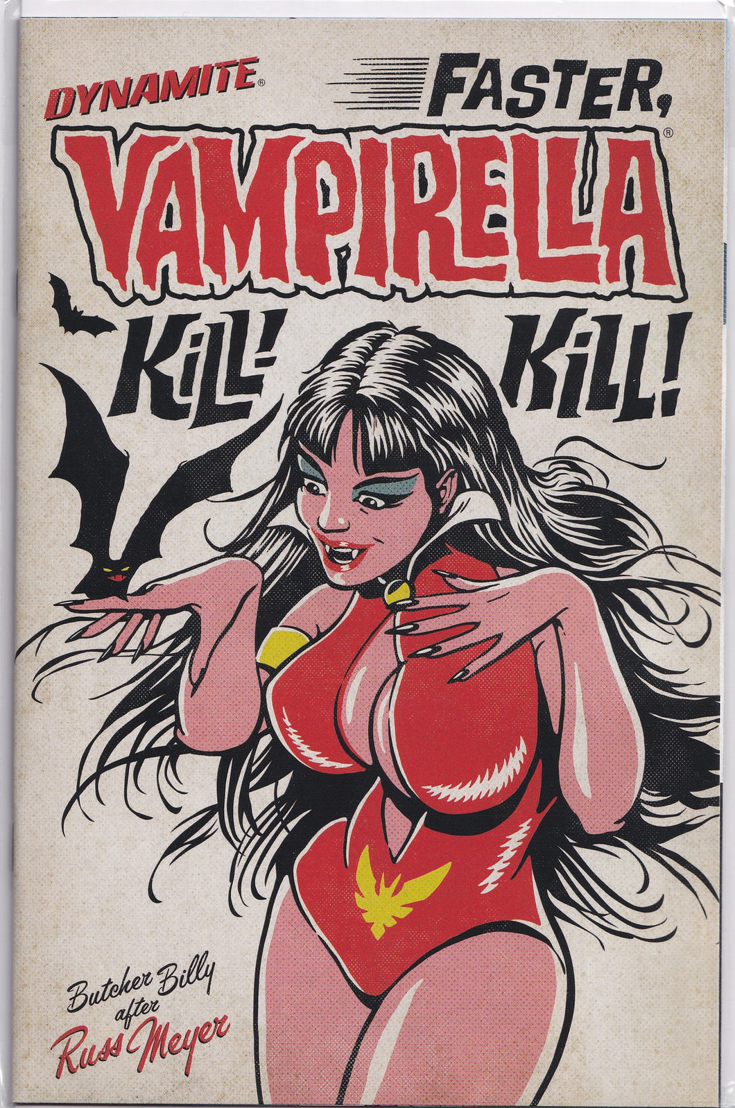 VAMPIRELLA #15 (BUTCHER BILLY VARIANT)(2020) COMIC BOOK ~ Dynamite