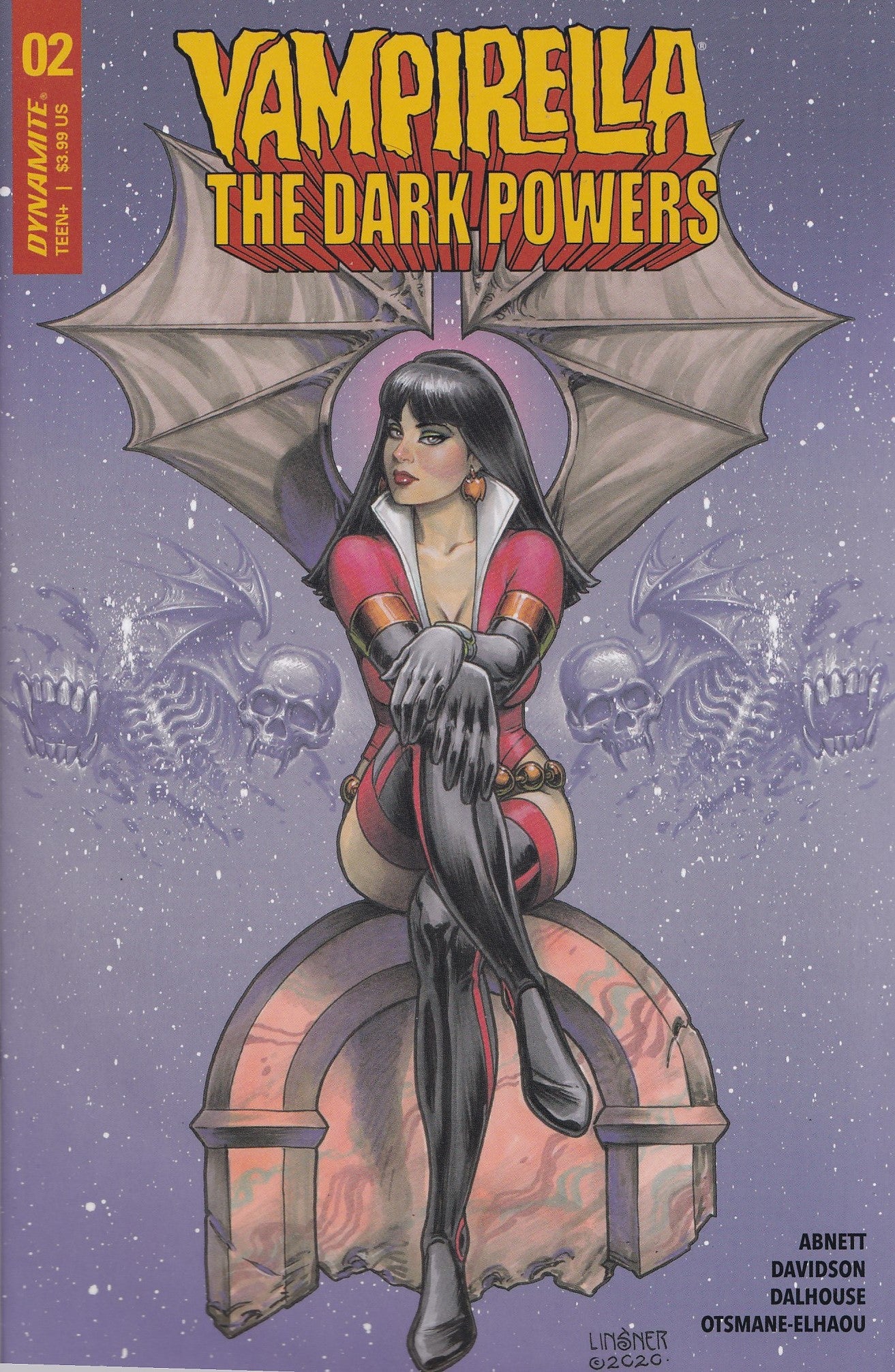 VAMPIRELLA: THE DARK POWERS #2 (LINSNER VARIANT) ~ Dynamite Entertainment