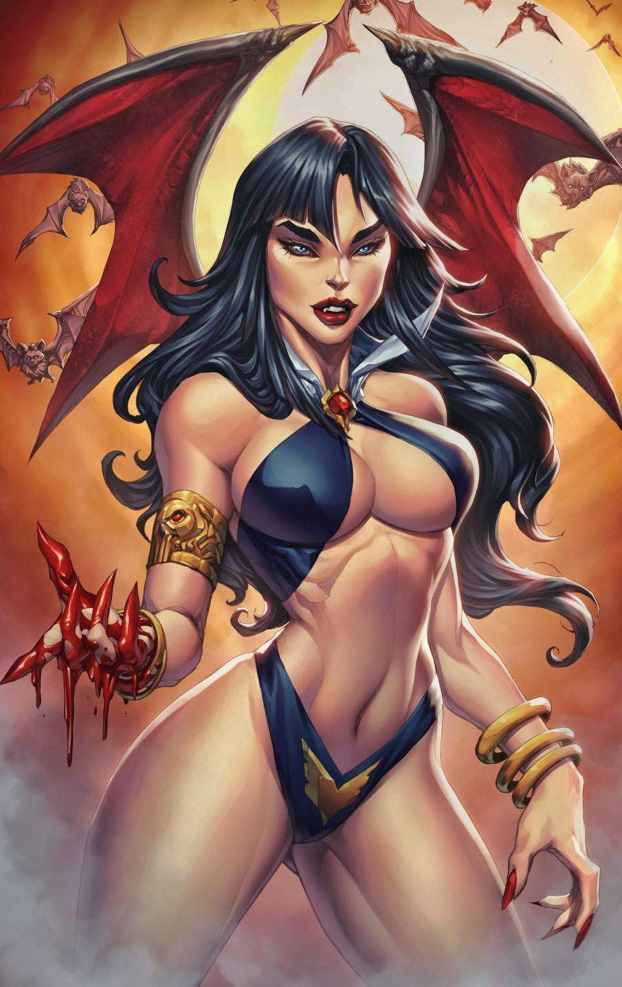 VAMPIRELLA STRIKES #1 (PAOLO PANTALENA EXCLUSIVE VIRGIN "DAY" VARIANT) COMIC BOOK