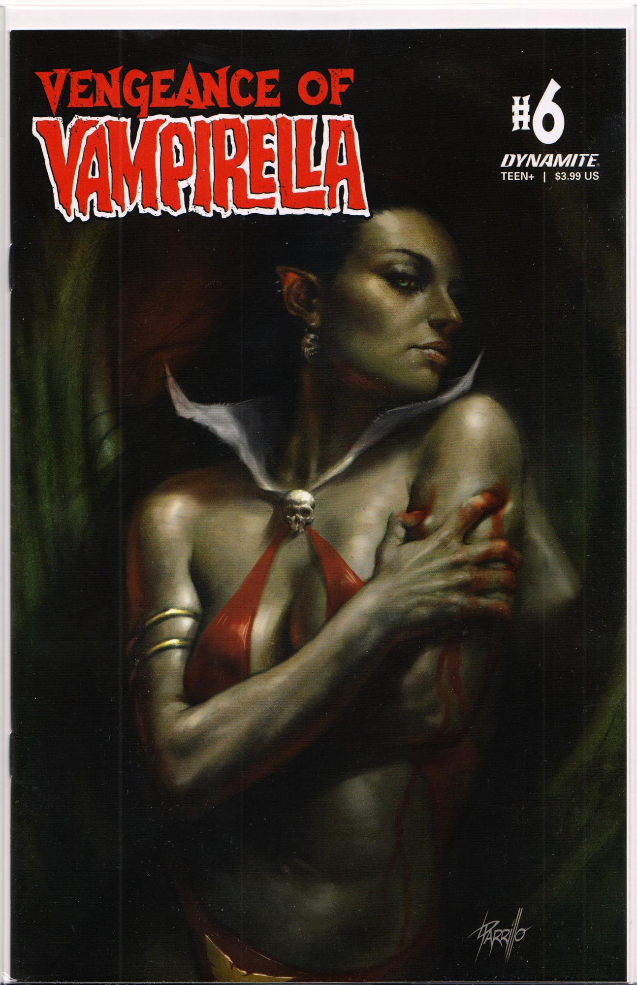 VENGEANCE OF VAMPIRELLA #6 (LUCIO PARRILLO VARIANT) COMIC BOOK ~ Dynamite