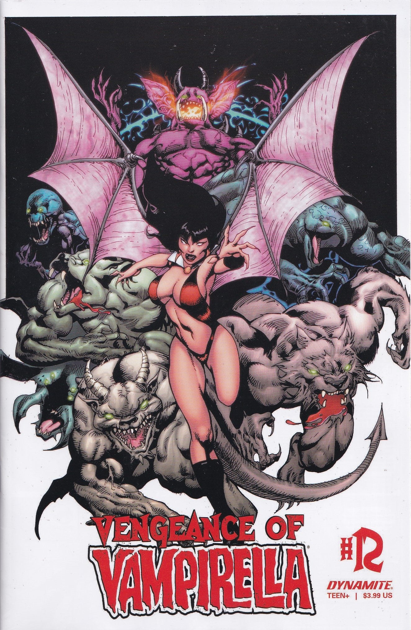 VENGEANCE OF VAMPIRELLA #12 (CASTRO VARIANT)(2020) COMIC BOOK ~ Dynamite