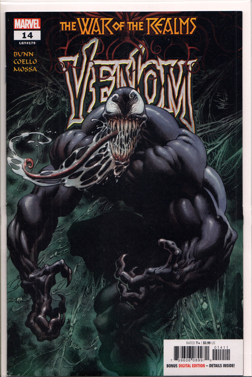 VENOM #14 (KYLE HOTZ VARIANT) COMIC BOOK ~ Marvel Comics