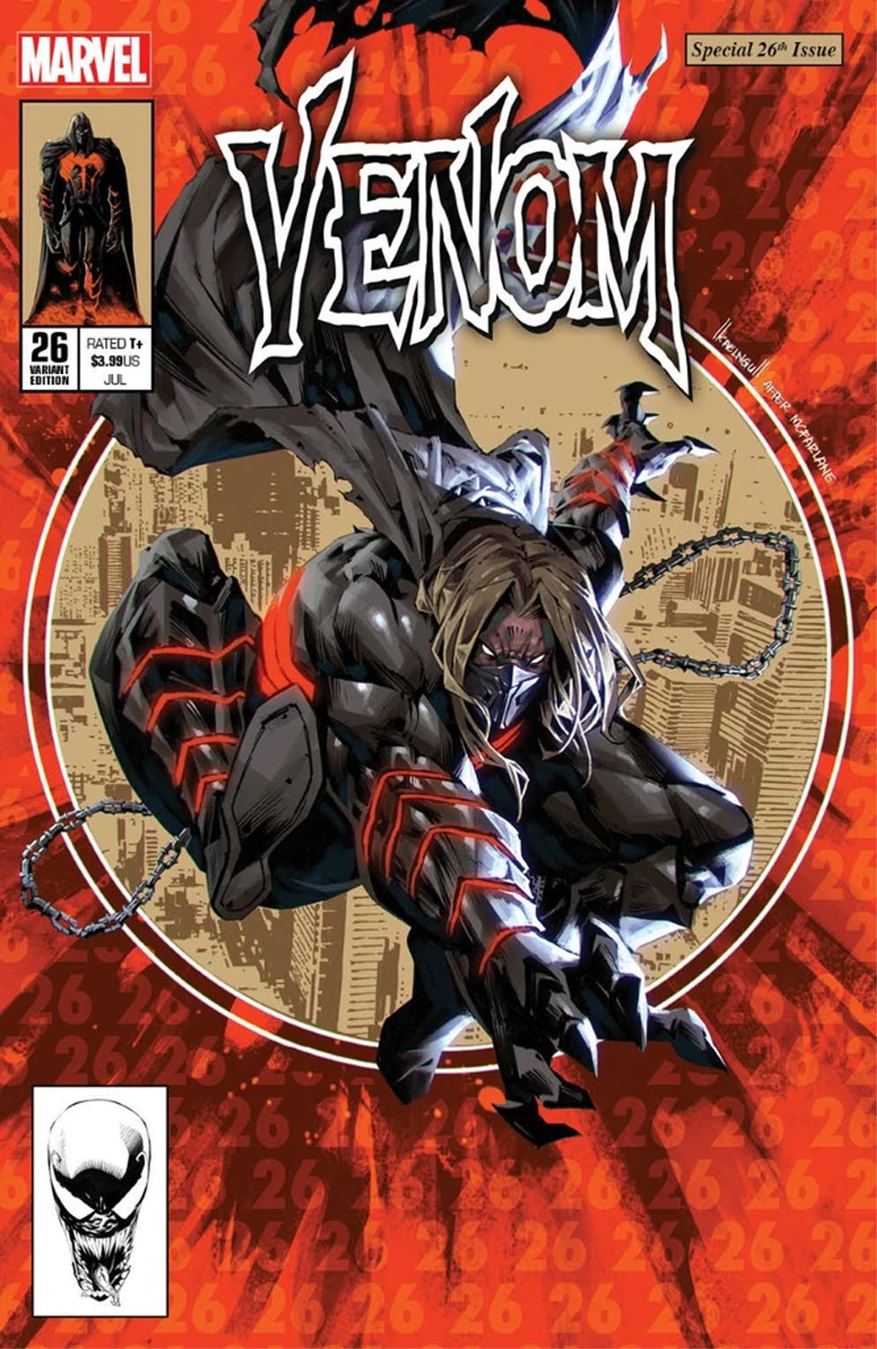 VENOM #26 (KAEL NGU EXCLUSIVE HOMAGE VARIANT COVER) ~ Marvel Comics