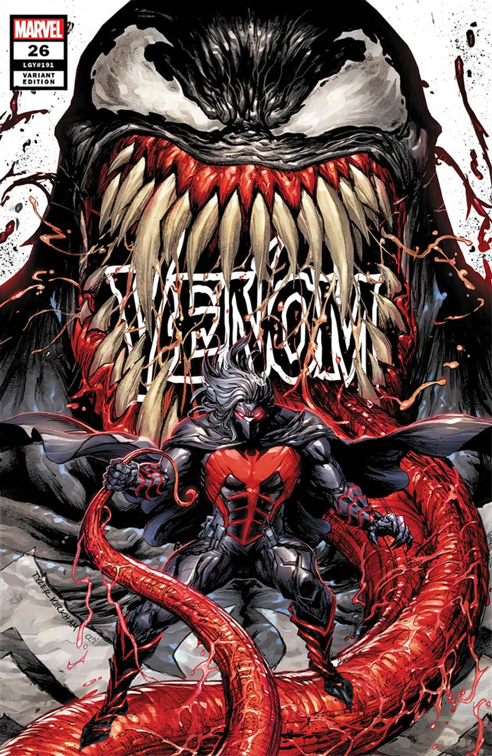 VENOM #26 (TYLER KIRKHAM "SECRET" EXCLUSIVE VARIANT COVER) ~ Marvel Comics