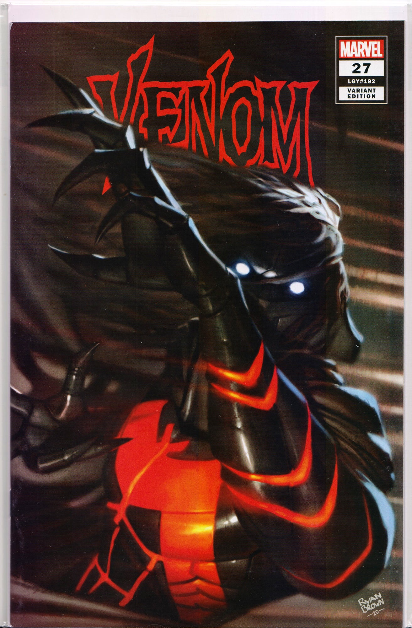 VENOM #27 (Ryan Brown Trade Exclusive Variant) Comic Book ~ Marvel Comics