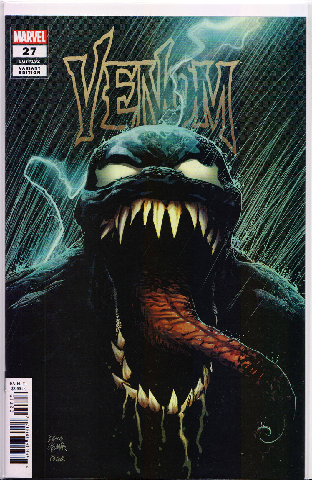 VENOM #27 (1ST CODEX)(1ST PRINT)(COVER B) Comic Book - Marvel Comics