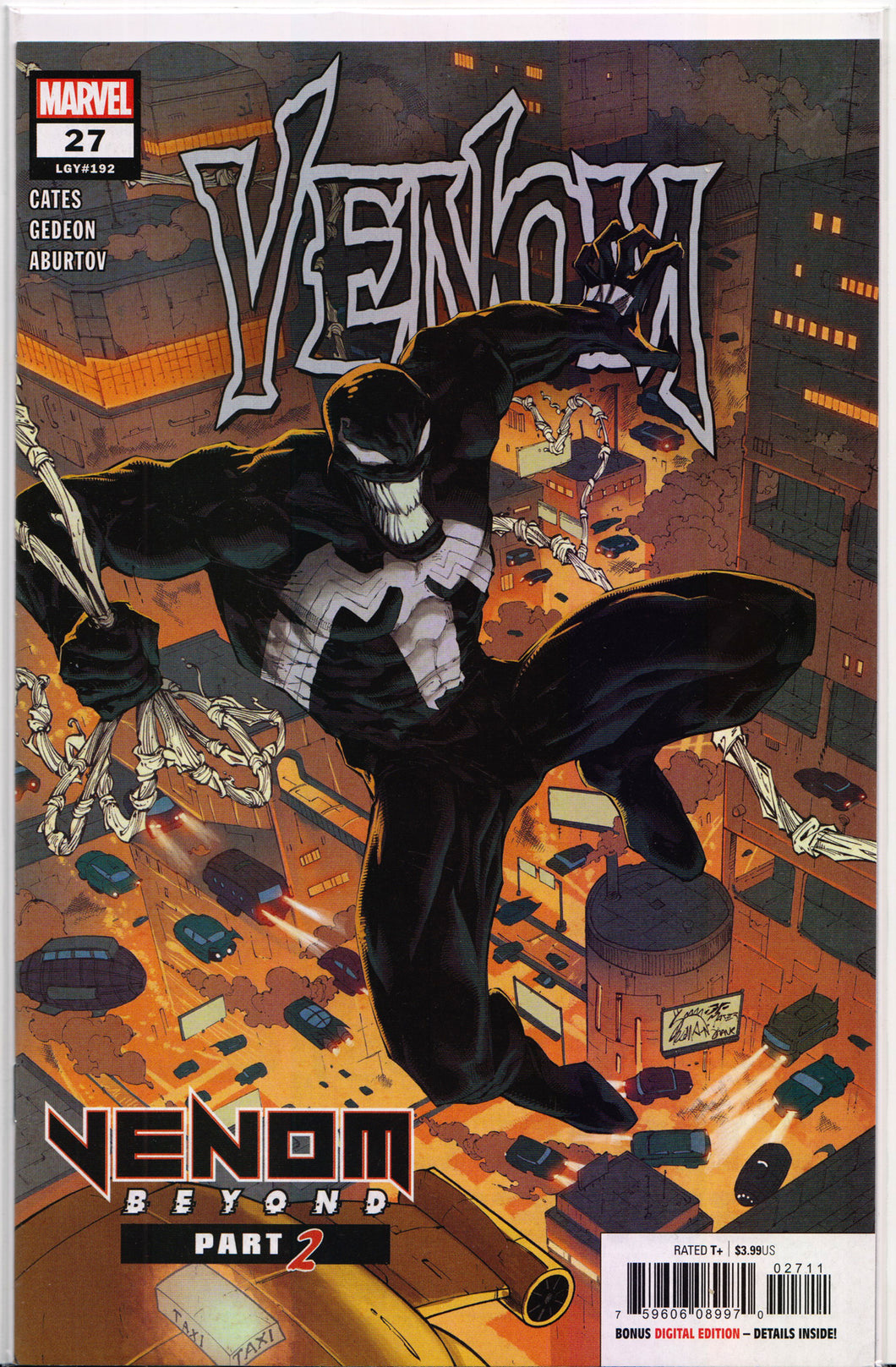 VENOM #27 (1ST CODEX)(1ST PRINT)(COVER A) Comic Book - Marvel Comics
