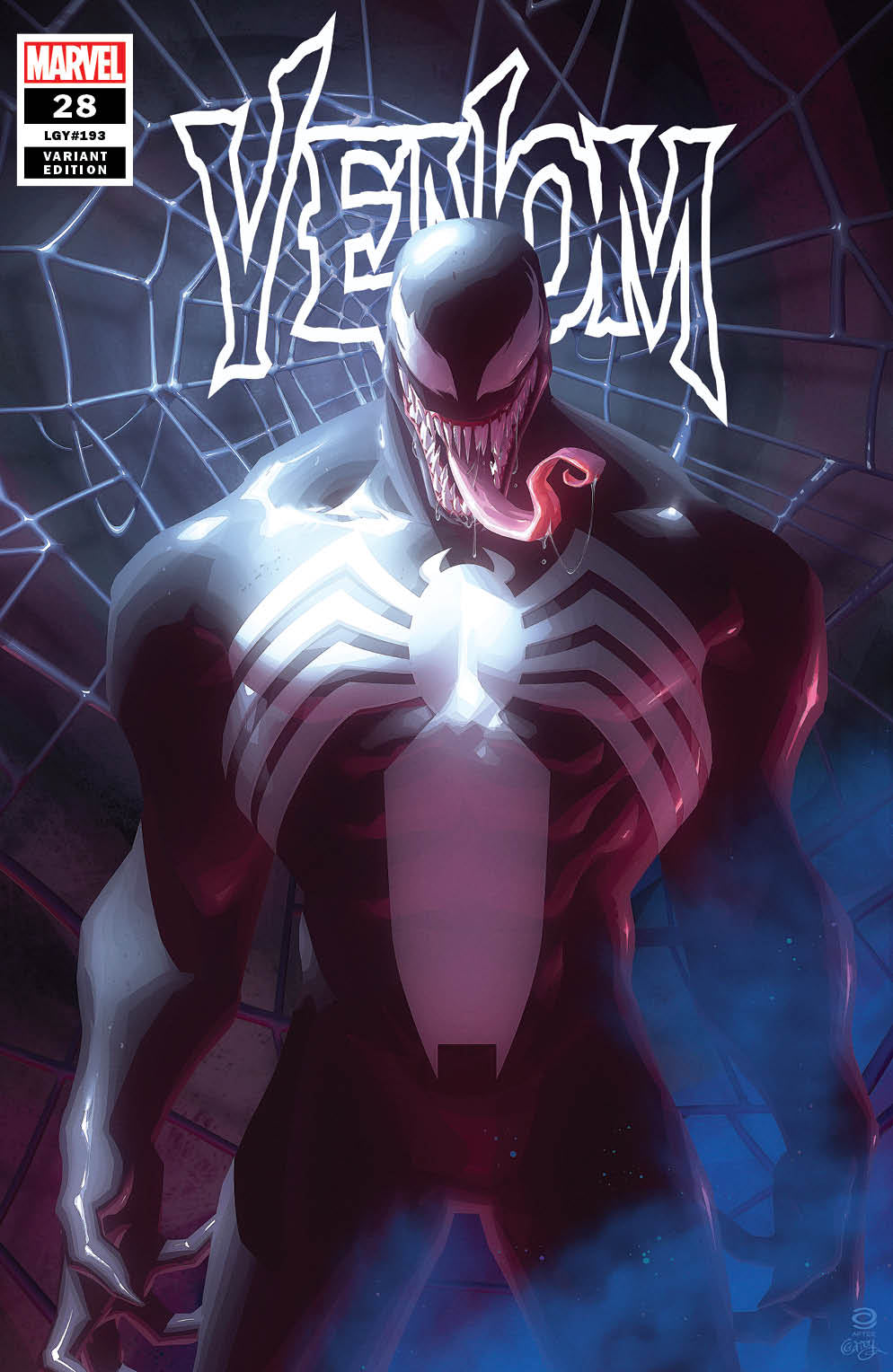 VENOM #28 (ALEX GARNER EXCLUSIVE TRADE VARIANT) COMIC BOOK ~ Marvel Comics