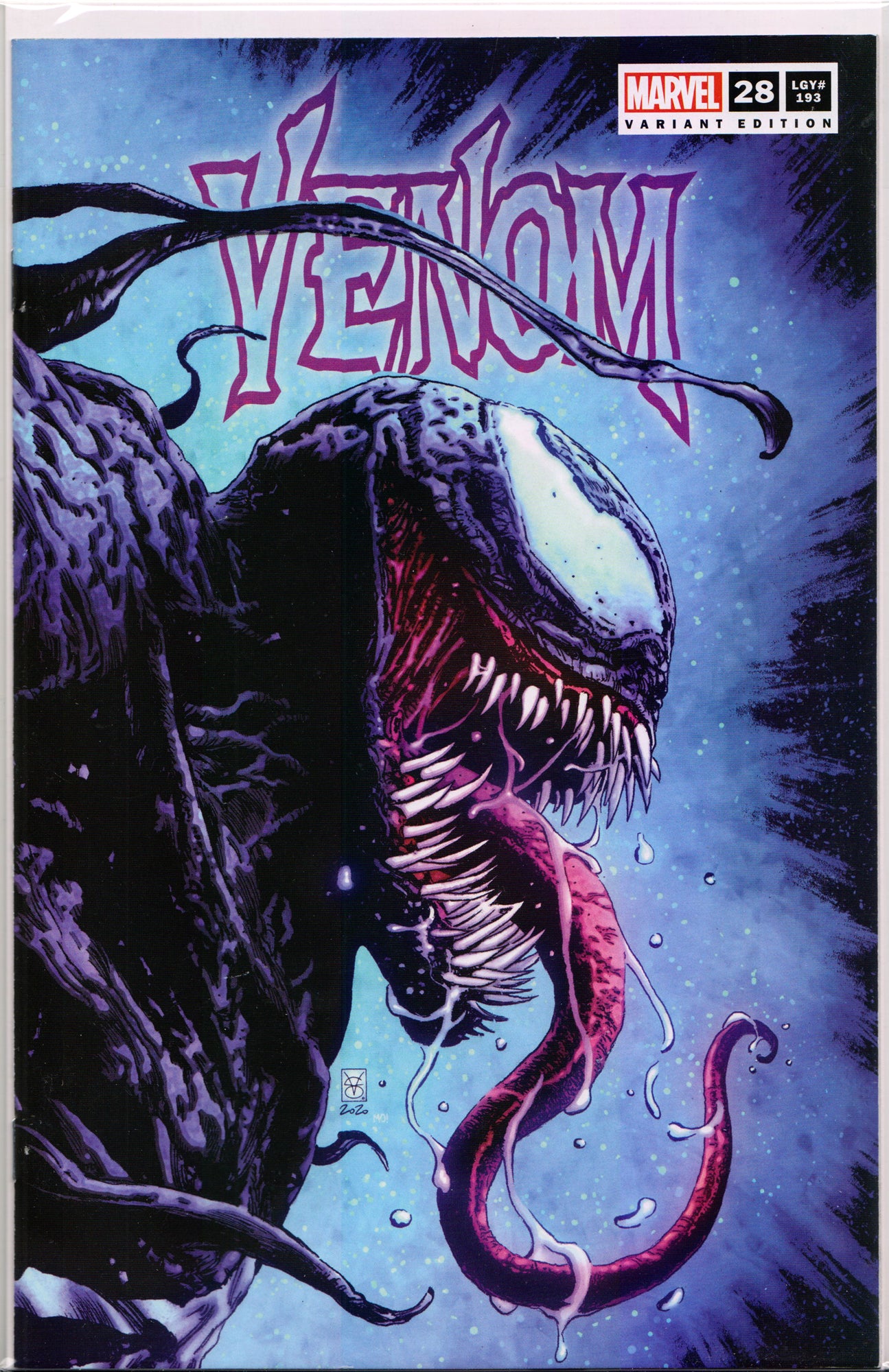 VENOM #28 (Valerio Giangiordano Exclusive Trade Dress Variant) Comic ~ Marvel