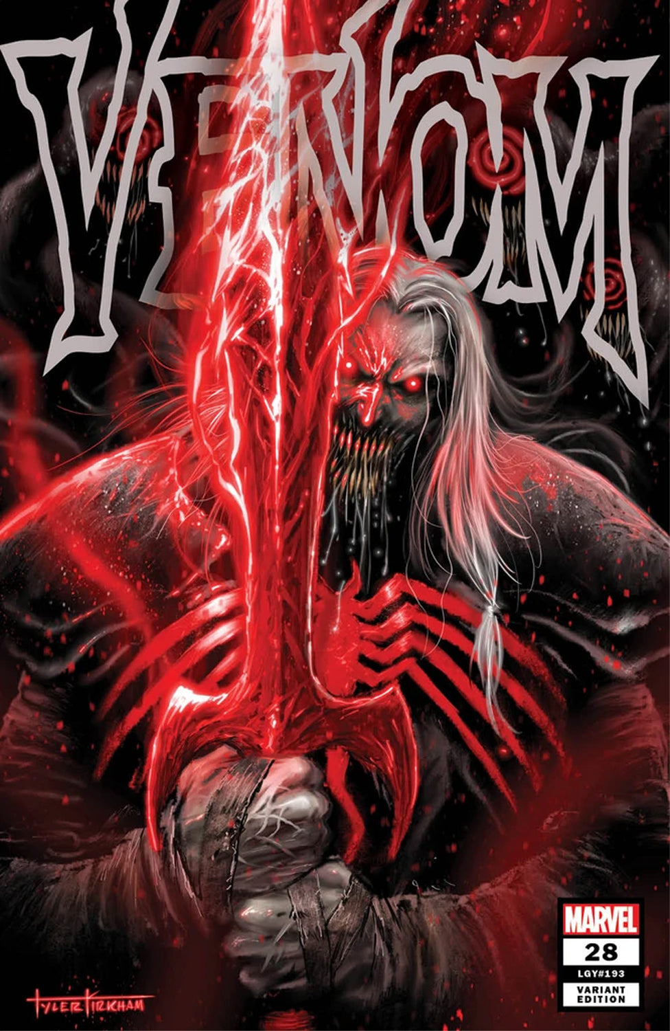 VENOM #28 (TYLER KIRKHAM EXCLUSIVE VARIANTS) ~ Marvel Comics