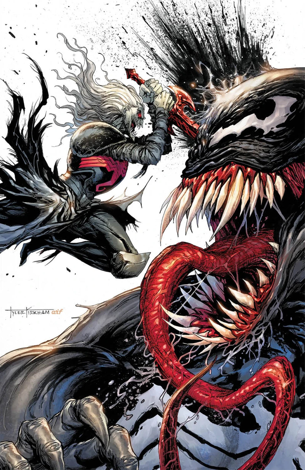 VENOM #28 (Tyler Kirkham Exclusive "Secret" Virgin Variant) Comic ~ Marvel