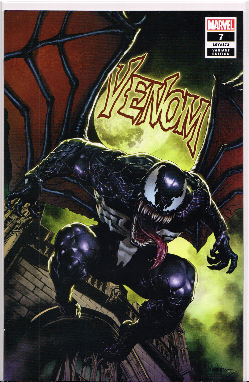 VENOM #7 (MICO SUAYAN EXCLUSIVE VARIANT COVER) COMIC BOOK ~ Marvel Comics
