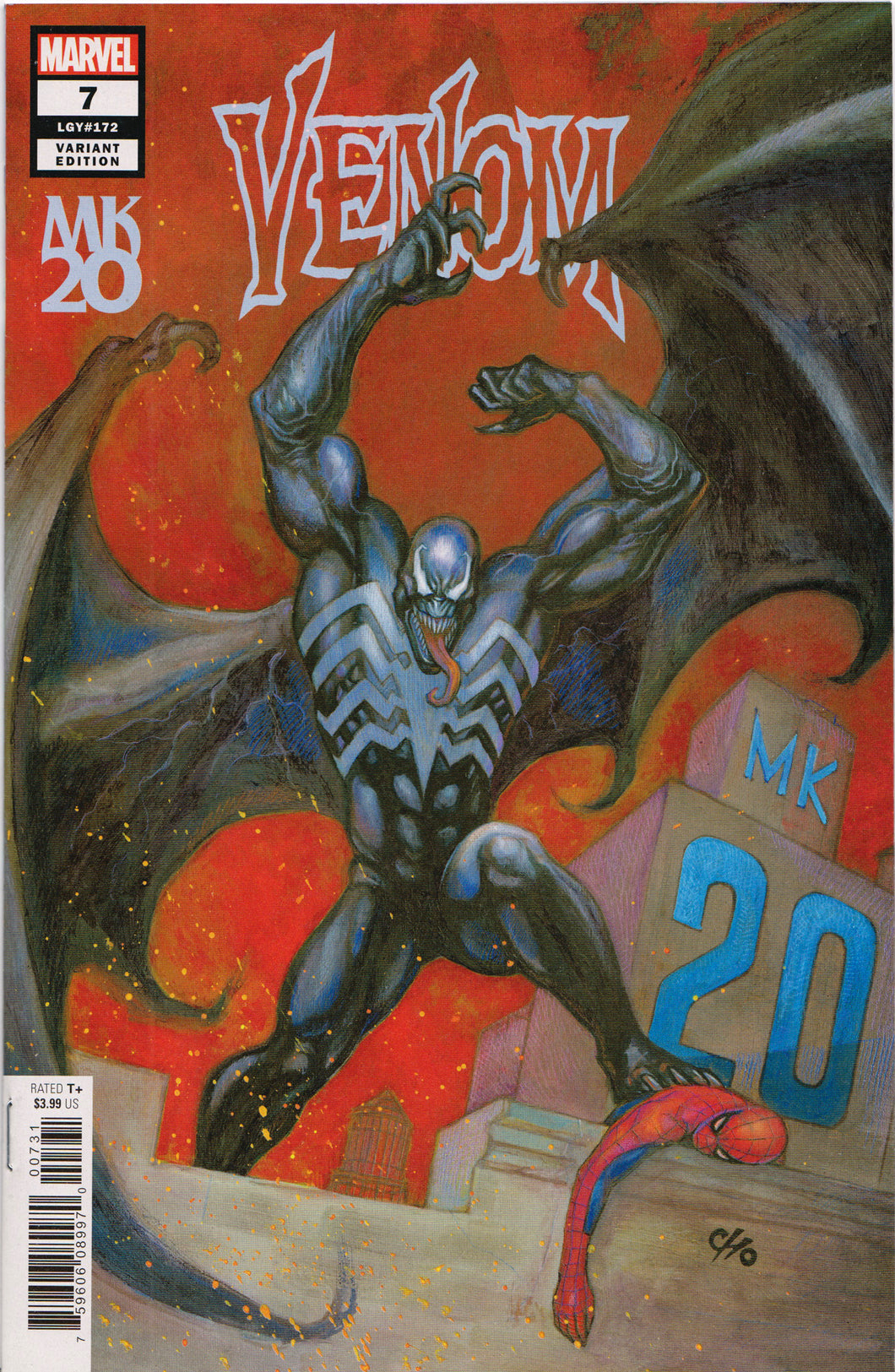VENOM #7 (MK20 VARIANT) COMIC BOOK ~ Marvel Comics