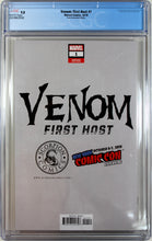 Load image into Gallery viewer, VENOM: FIRST HOST #1 (CLAYTON CRAIN CONVENTION VARIANT) COMIC BOOK ~ CGC 9.8 NM/M