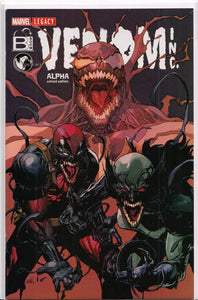 VENOM INC. ALPHA #1 (EXCLUSIVE VARIANT COVER) COMIC BOOK ~ Marvel Comics