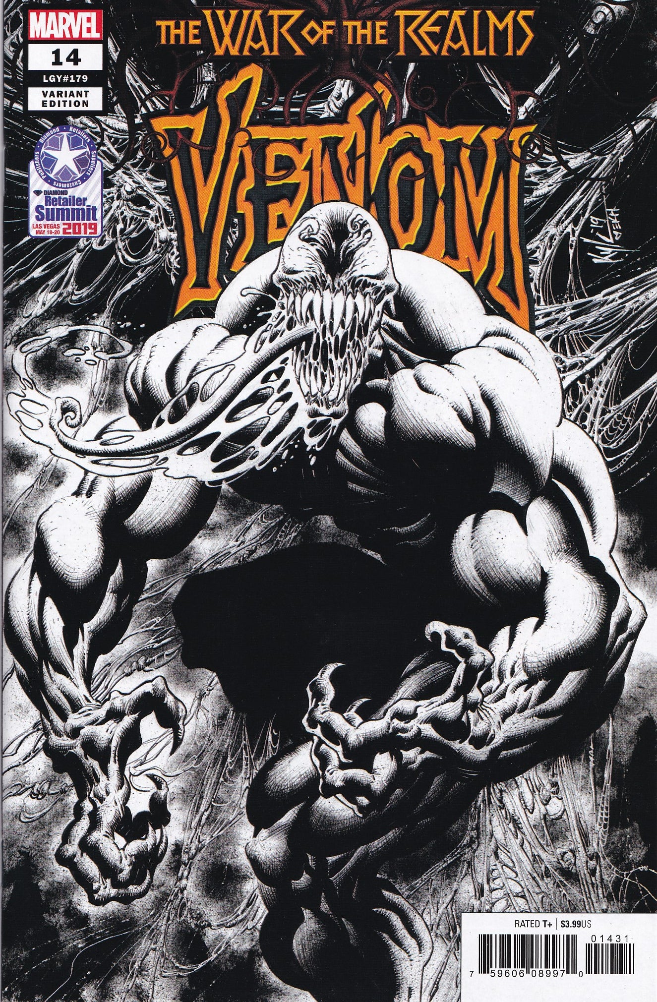 VENOM #14 (RETAILER SUMMIT KYLE HOTZ VARIANT)(2019) COMIC BOOK ~ Marvel Comics