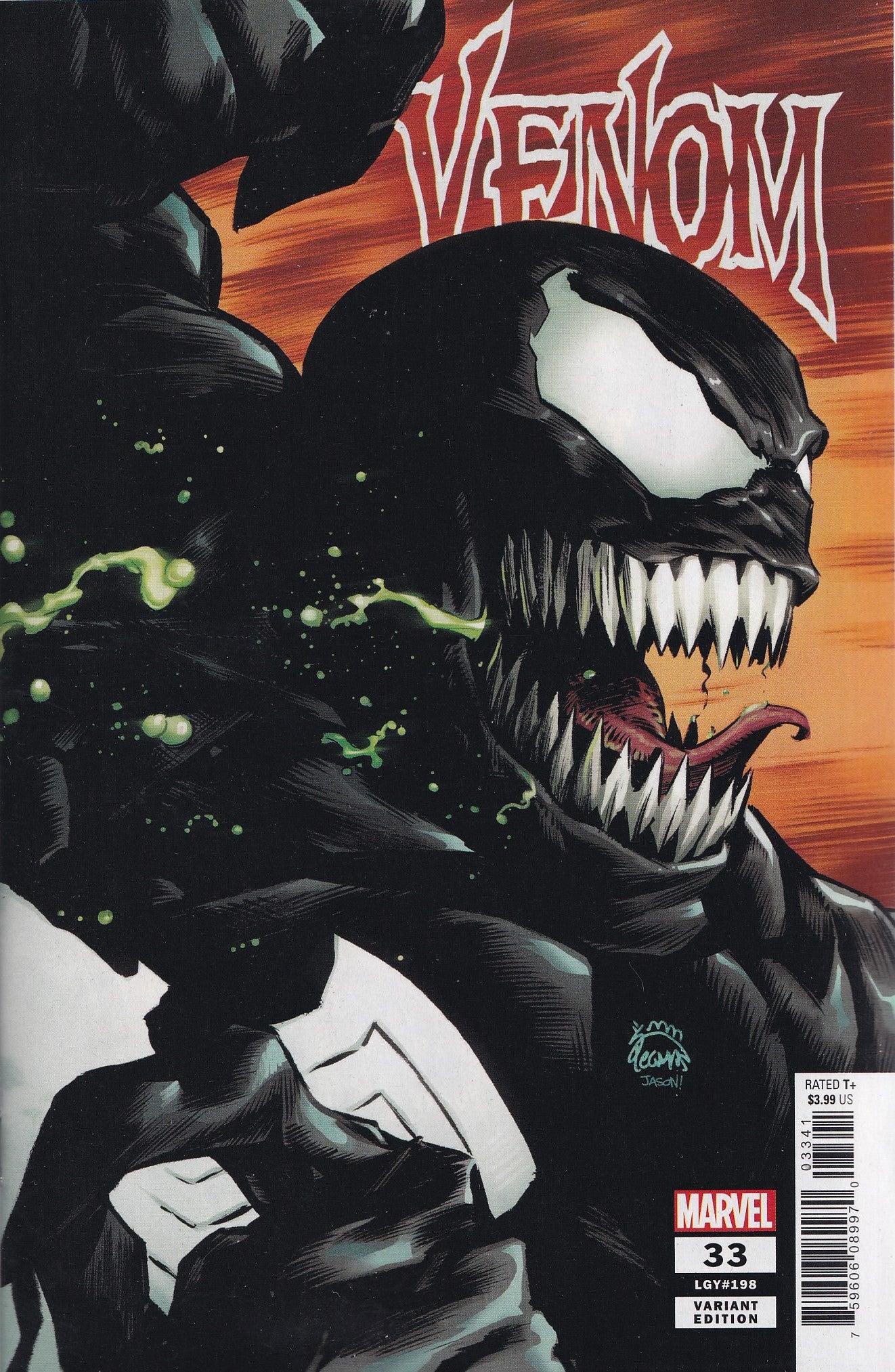 VENOM #33 (1ST PRINT)(STEGMAN VARIANT) COMIC BOOK ~ Marvel Comics