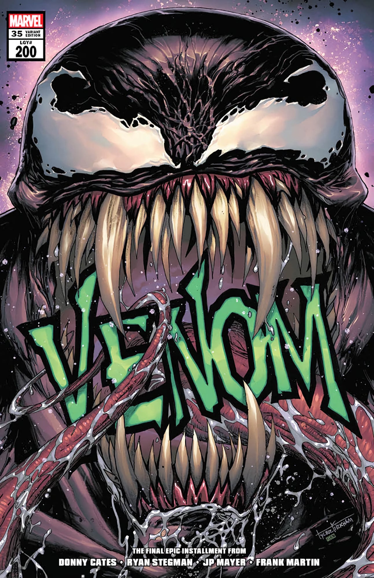 VENOM #35 (TYLER KIRKHAM EXCLUSIVE VARIANT COVER) ~ Marvel Comics