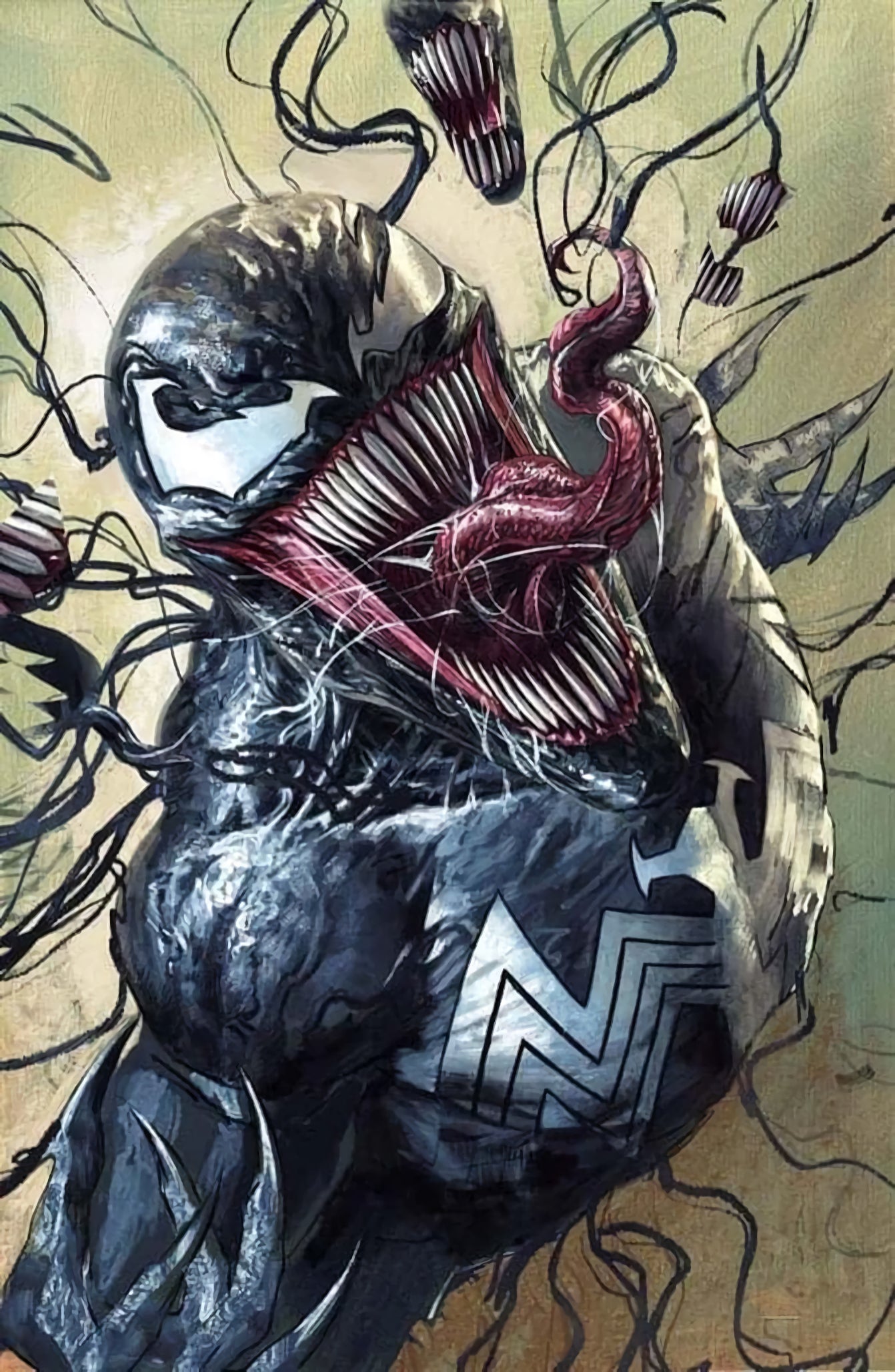 VENOM #1 (MARCO MASTRAZZO EXCLUSIVE VIRGIN VARIANT)(2021) COMIC BOOK