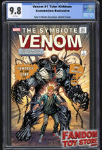 Load image into Gallery viewer, VENOM #1 (TYLER KIRKHAM EXCLUSIVE HULK #1 CONVENTION VARIANT)(2021) COMIC BOOK
