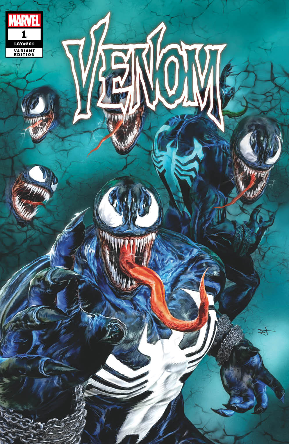 VENOM #1 (MARCO TURINI EXCLUSIVE TRADE DRESS VARIANT)(2021) COMIC BOOK