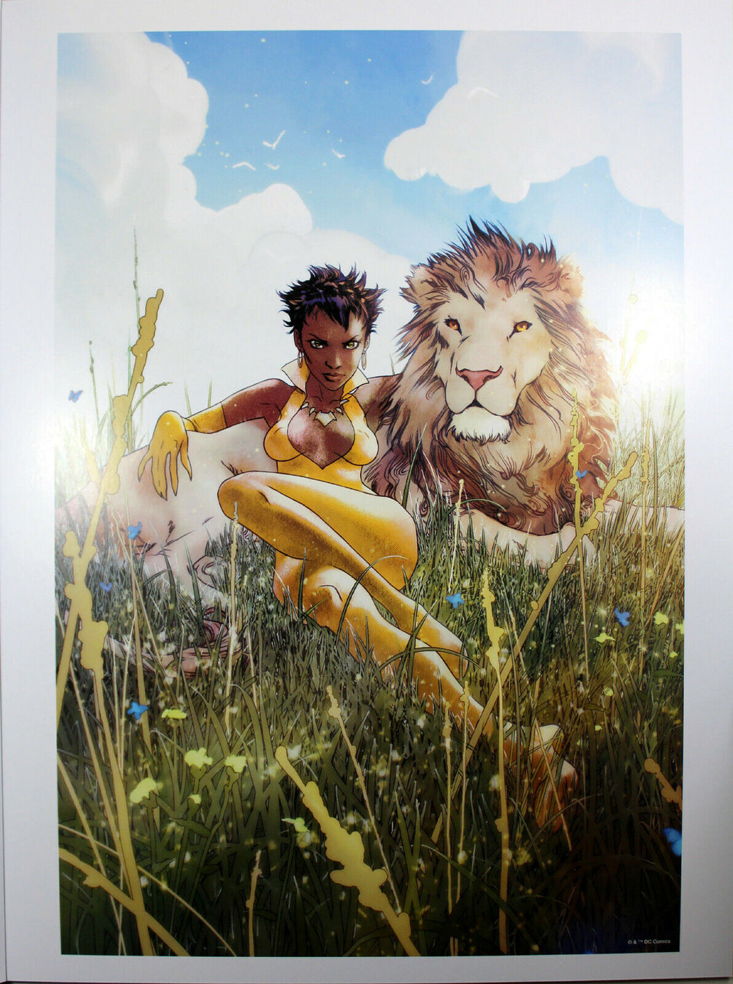 VIXEN: RETURN OF THE LION #1 ART PRINT by Joshua Middleton ~ 12