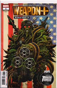WEAPON PLUS: WORLD WAR IV #1 COMIC BOOK ~ Marvel Comics