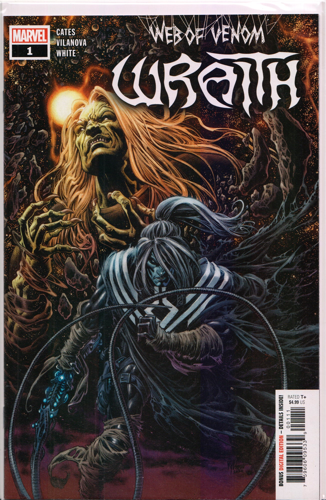 WEB OF VENOM: WRAITH #1 (Kyle Hotz Variant) Comic Book ~ Marvel Comics