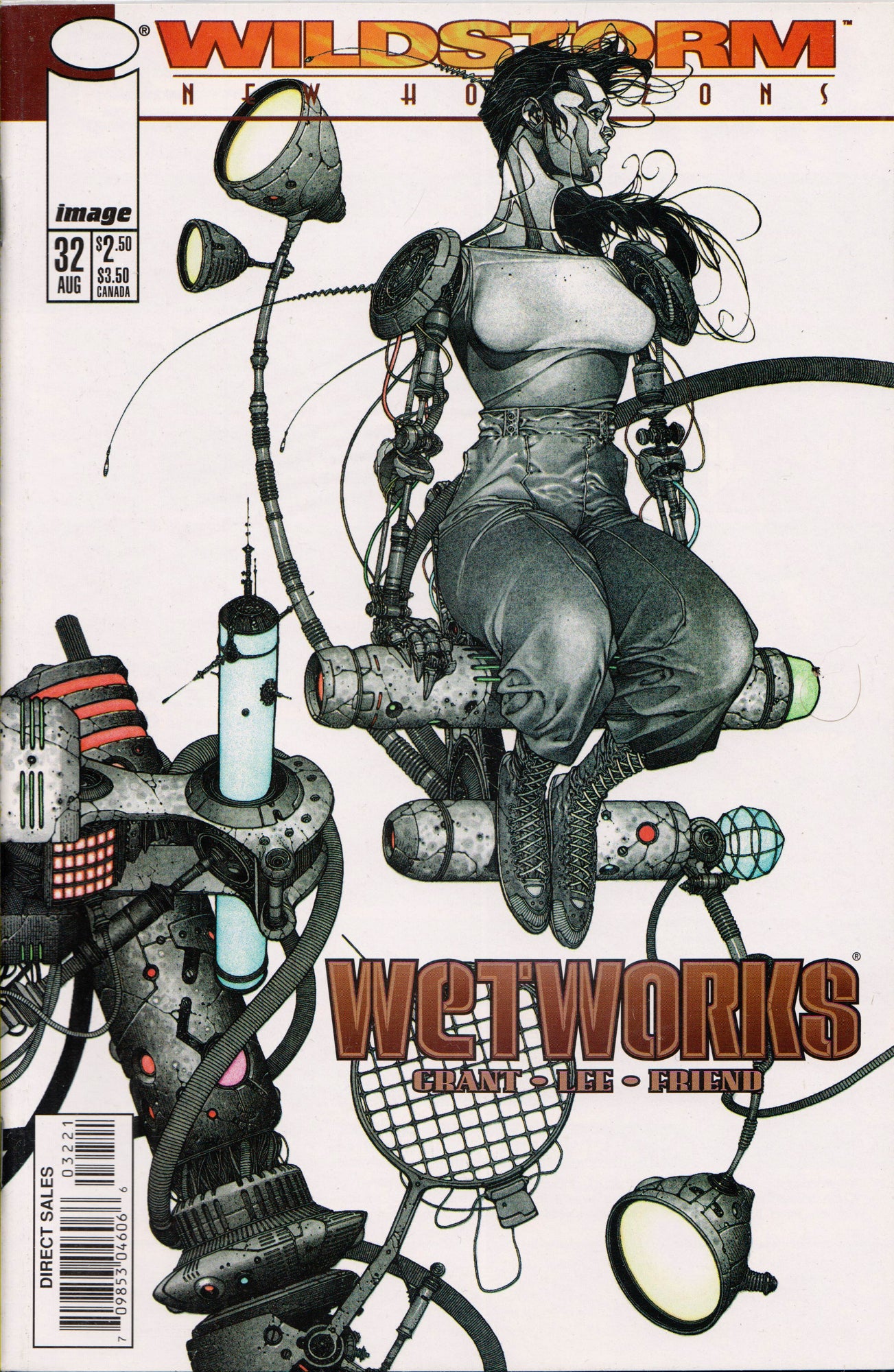 WETWORKS #32 (TRAVIS CHAREST 1:4 VARIANT COVER) COMIC BOOK ~ Image Comics