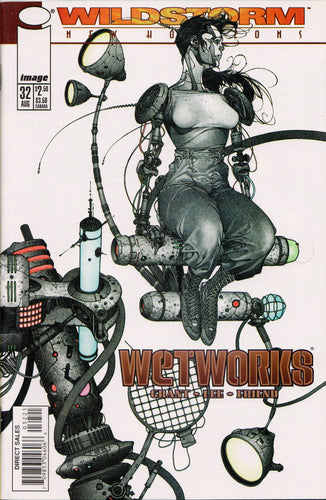 WETWORKS #32 (TRAVIS CHAREST 1:4 VARIANT COVER) COMIC BOOK ~ Image Comics