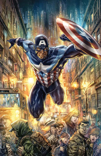 WHAT IF...? MILES MORALES BECAME CAPTAIN AMERICA #1 (ALAN QUAH EXCLUSIVE VIRGIN VARIANT)