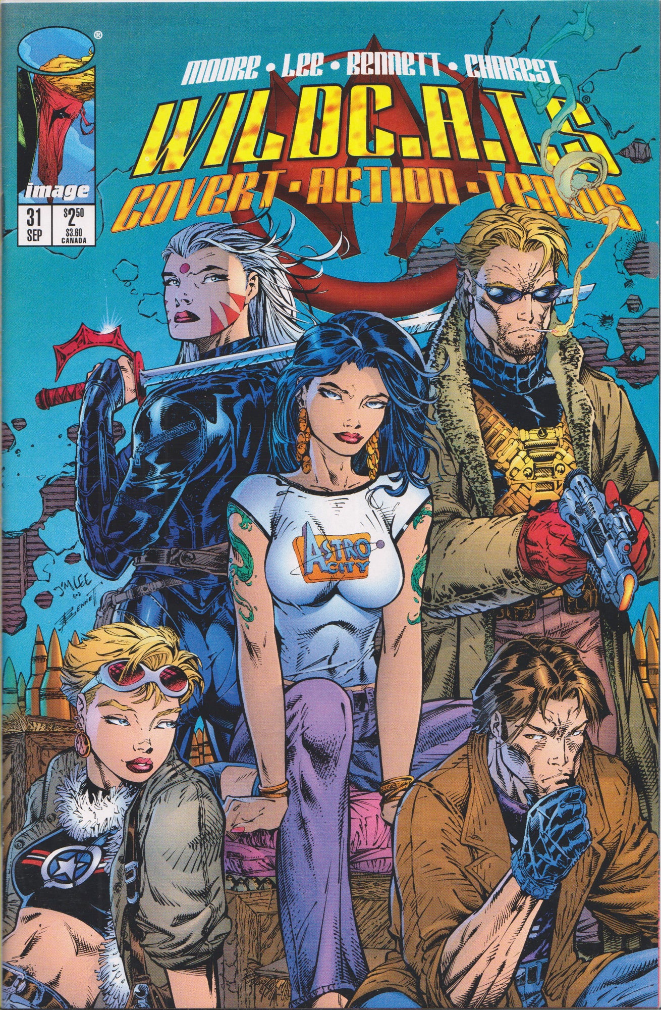 WILDCATS #31 (JIM LEE COVER) COMIC BOOK ~ Image Comics