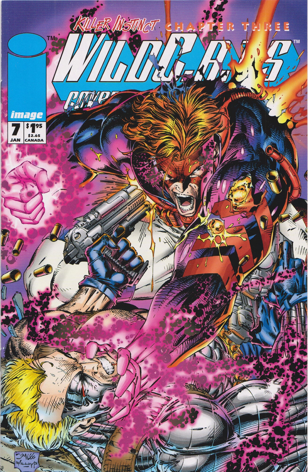 WILDCATS #7 (JIM LEE COVER) COMIC BOOK ~ Image Comics