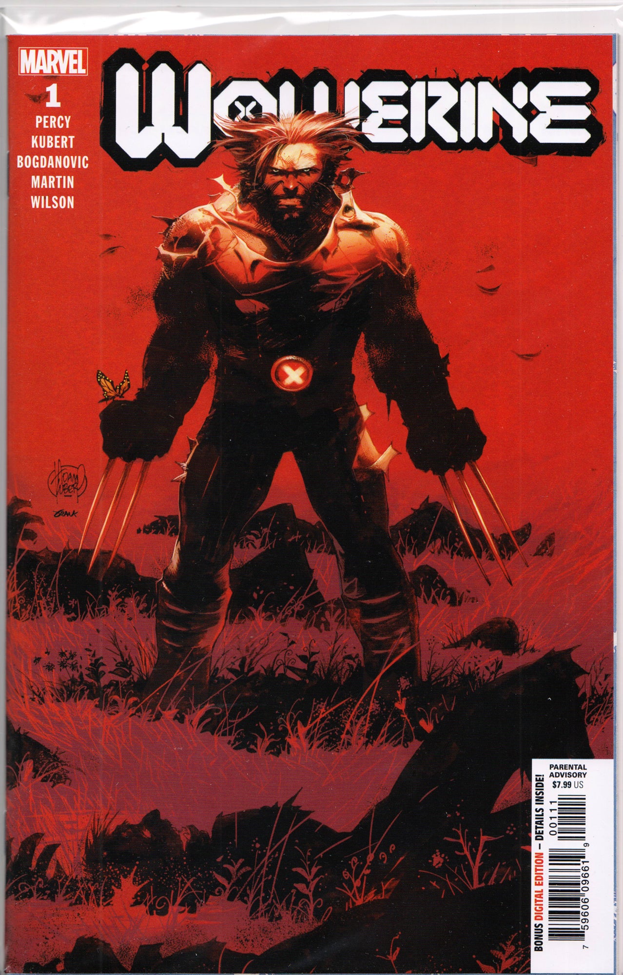 WOLVERINE #1 (ADAM KUBERT VARIANT) COMIC BOOK ~ Marvel Comics