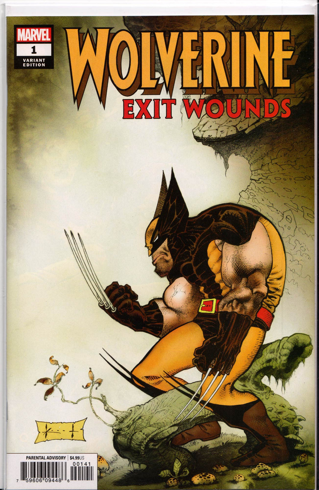 WOLVERINE: EXIT WOUNDS #1 (1ST PRINT) COMIC BOOK ~ Sam Keith ~ Marvel Comics