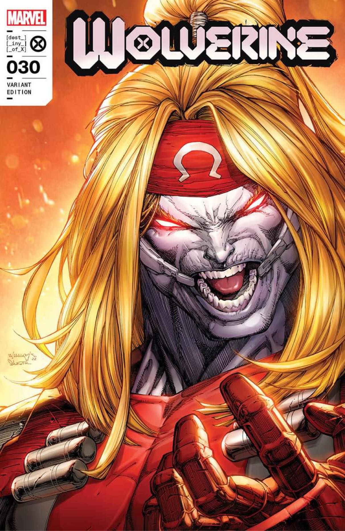 WOLVERINE 30 SCOTT WILLIAMS EXCLUSIVE OMEGA RED VARIANT 2023