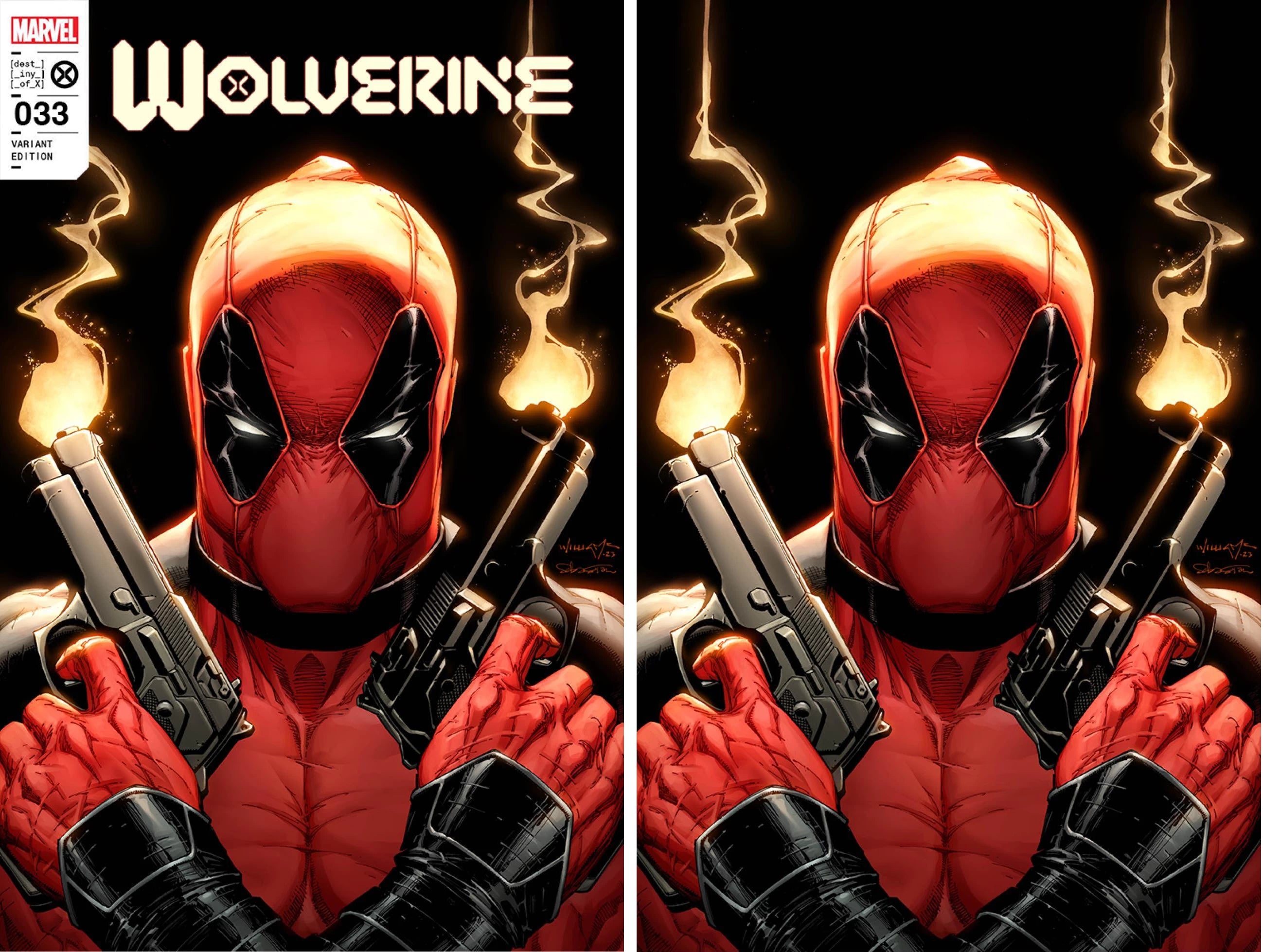 WOLVERINE #33 (SCOTT WILLIAMS EXCLUSIVE DEADPOOL TRADE/VIRGIN VARIANT SET)