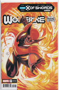 WOLVERINE #7 (PHOENIX VARIANT)(1ST PRINT) COMIC BOOK ~ Marvel Comics
