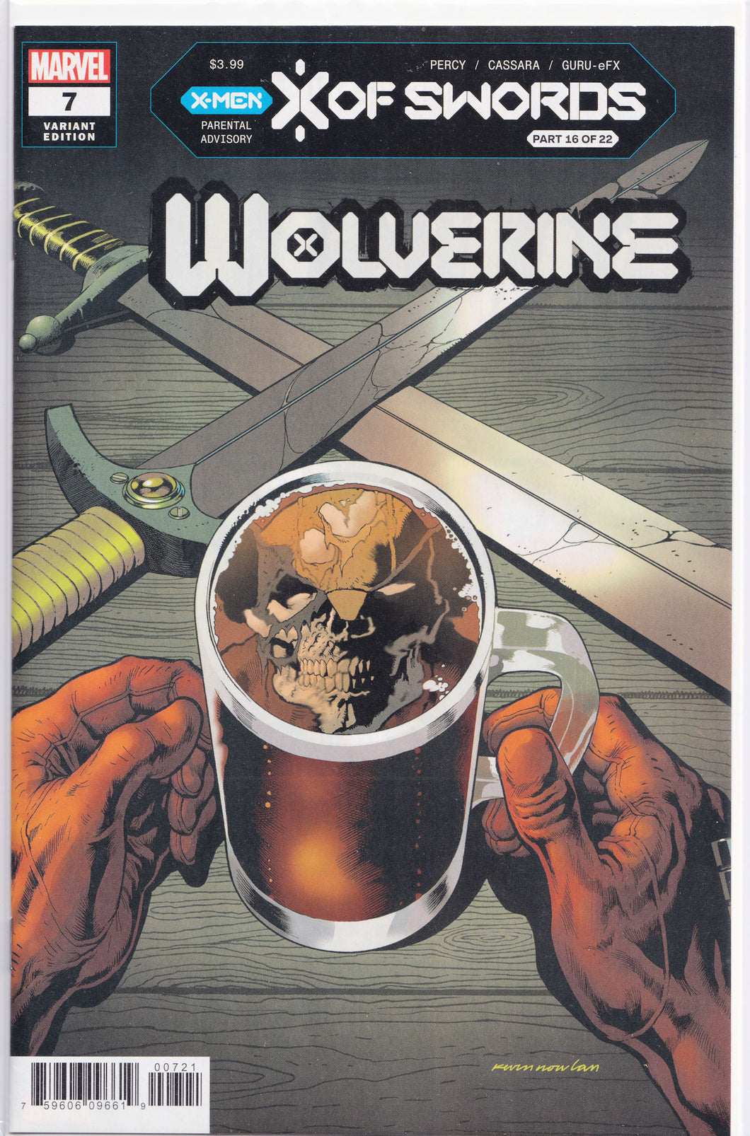 WOLVERINE #7 (KEVIN NOWLAN VARIANT)(1ST PRINT) COMIC BOOK ~ Marvel Comics