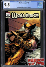 Load image into Gallery viewer, WOLVERINE #16 (TYLER KIRKHAM EXCLUSIVE TRADE VARIANT) COMIC BOOK