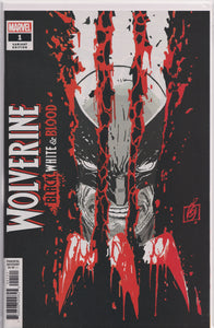 WOLVERINE: BLACK, WHITE & BLOOD #1 (RON GARNEY VARIANT)(2020) COMIC ~ Marvel