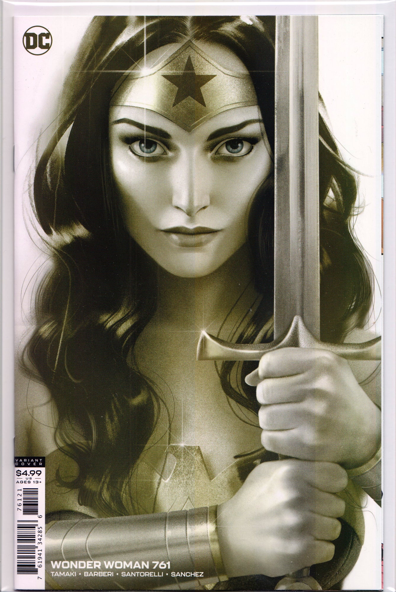 WONDER WOMAN #761 (JOSHUA MIDDLETON CARDSTOCK VARIANT) COMIC BOOK ~ DC ~ HOT