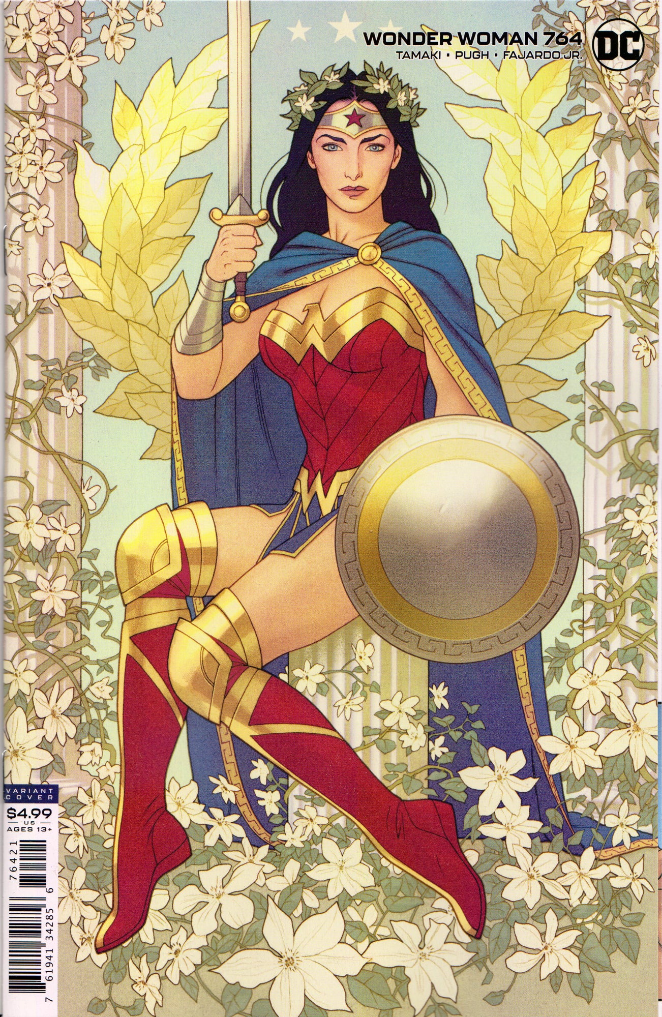 WONDER WOMAN #764 (JOSHUA MIDDLETON CARDSTOCK VARIANT) COMIC BOOK ~ DC ~ HOT