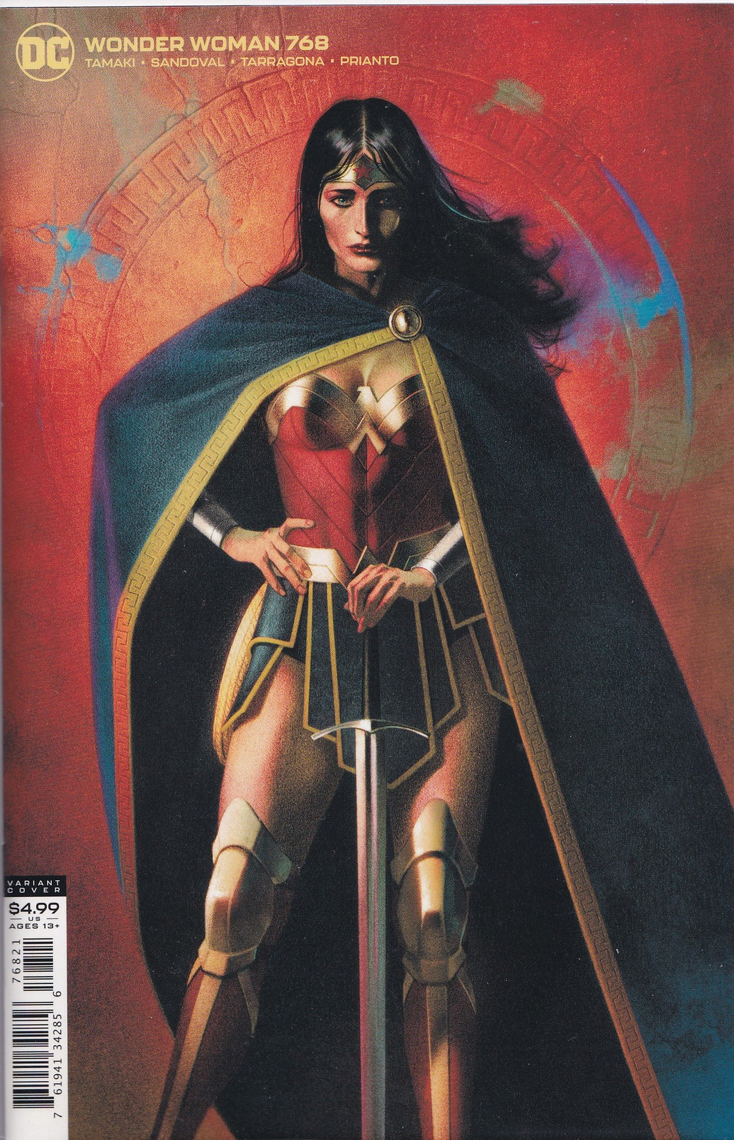 WONDER WOMAN #768 (JOSH MIDDLETON VARIANT)(2020) COMIC BOOK ~ DC Comics