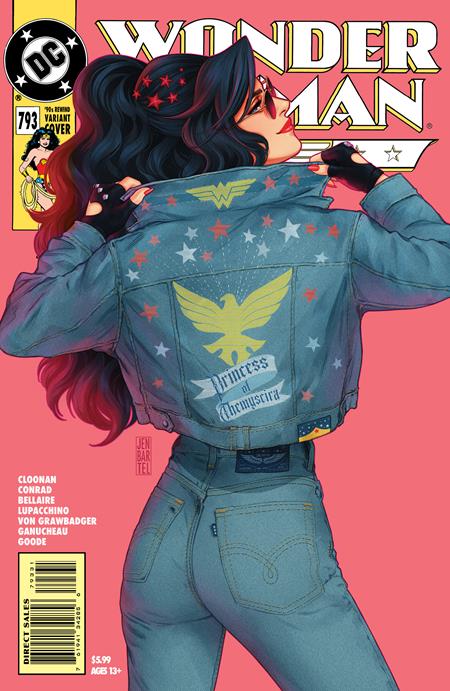 WONDER WOMAN #793 (JEN BARTEL 1990s VARIANT)(2022) COMIC BOOK