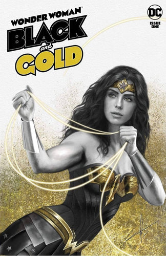 WONDER WOMAN: BLACK & GOLD #1 (CARLA COHEN TRADE DRESS VARIANT) COMIC BOOK ~ DC Comics
