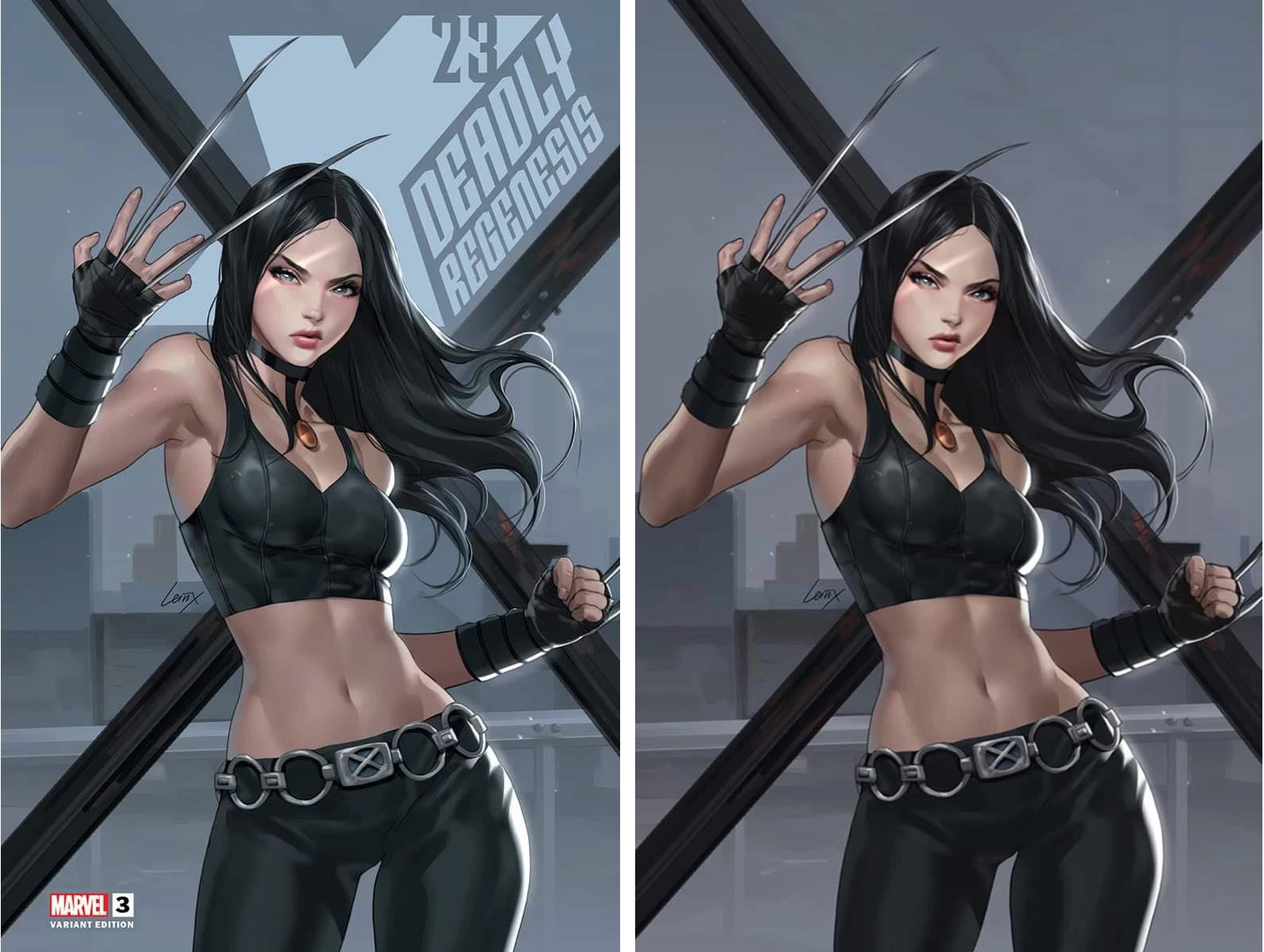 X-23: DEADLY REGENESIS #3 (LESLEY LEIRIX LI EXCLUSIVE TRADE/VIRGIN VARIANT SET)