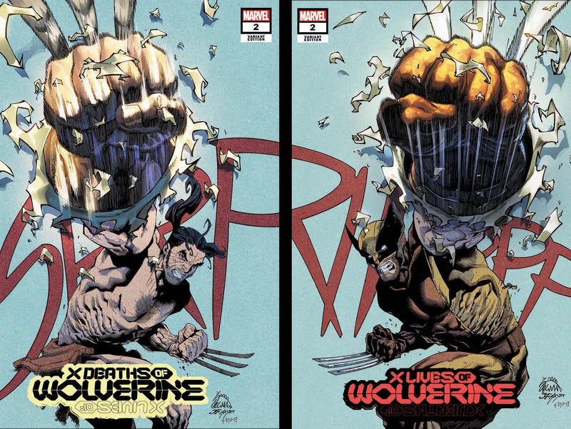 X LIVES/DEATHS OF WOLVERINE #2 (RYAN STEGMAN EXCLUSIVE CONNECTING VARIANT SET)(2022)
