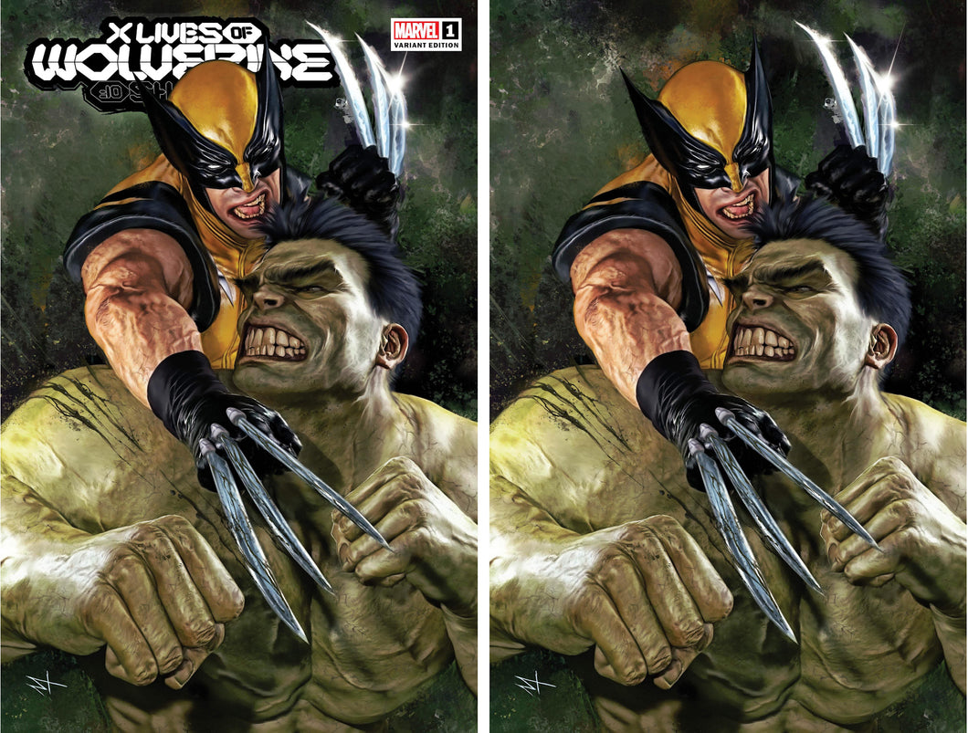 X LIVES OF WOLVERINE #1 (MARCO TURINI EXCLUSIVE TRADE/VIRGIN VARIANT SET)(2022)