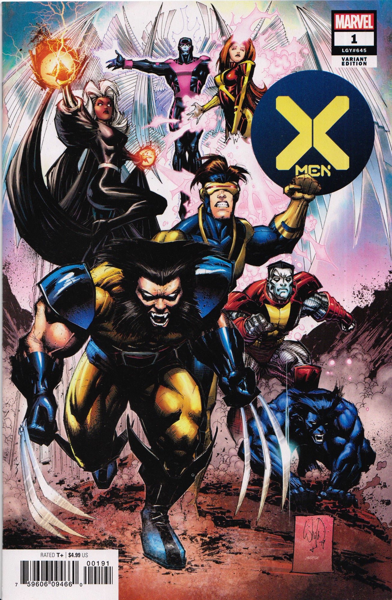 X-MEN #1 (WHILCE PORTACIO 1:25 INCENTIVE VARIANT) COMIC BOOK ~ Marvel Comics